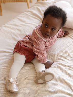 Set for Newborns: Bloomer Shorts + Tights - vertbaudet enfant Set for Newborns: Bloomer Shorts + Tights - vertbaudet enfant