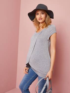 T-shirt pans croisés pour allaiter - vertbaudet enfant T-shirt pans croisés pour allaiter - vertbaudet enfant