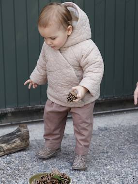 Fancy quilted coat for babies - vertbaudet enfant Fancy quilted coat for babies - vertbaudet enfant