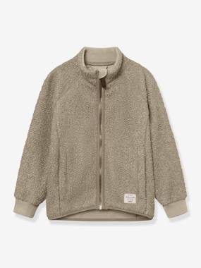Teddy fleece jacket with zip for children MATCEDRIC MINI A TURE - vertbaudet enfant Teddy fleece jacket with zip for children MATCEDRIC MINI A TURE - vertbaudet enfant