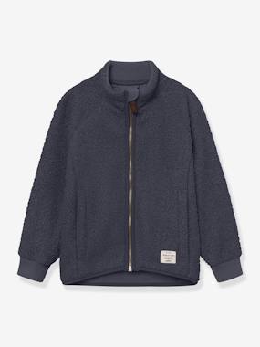 Teddy fleece jacket with zip for children MATCEDRIC MINI A TURE - vertbaudet enfant Teddy fleece jacket with zip for children MATCEDRIC MINI A TURE - vertbaudet enfant