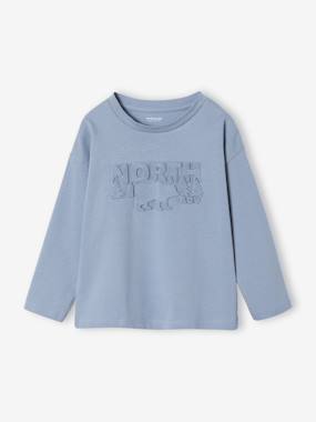 Tee-shirt manches longues garçon - vertbaudet enfant Garçon-T-shirt, polo, sous-pull-Tee-shirt manches longues garçon