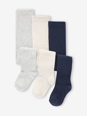 Lot de 3 collants bébé maille - vertbaudet enfant -Lot de 3 collants bébé maille
