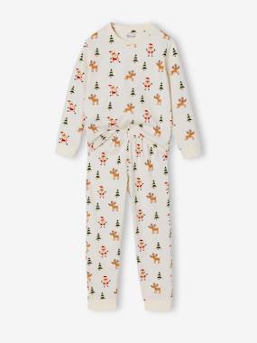 Christmas Pyjamas with All-Over Print for Boys - vertbaudet enfant -Christmas Pyjamas with All-Over Print for Boys