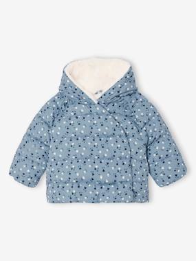 Asymmetric Jacket, Lined, for Babies - vertbaudet enfant Asymmetric Jacket, Lined, for Babies - vertbaudet enfant