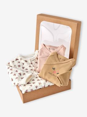 Set of 3 Items for Newborns: 1 Sleepsuit + 2 Bodysuits - vertbaudet enfant Set of 3 Items for Newborns: 1 Sleepsuit + 2 Bodysuits - vertbaudet enfant