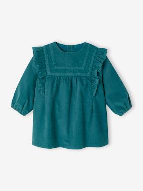 Baby dress in corduroy - vertbaudet enfant Baby dress in corduroy - vertbaudet enfant
