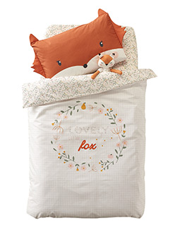 The outfit Duvet Cover for Babies, Little Flowers Theme + Fitted Sheet for Babies, Little Flowers Theme + Pillowcase for Babies, FLEURETTES