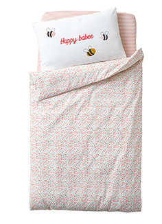The outfit Duvet Cover for Babies, Bee Garden + Pillowcase for Babies, Bee Garden + Fitted Sheet for Babies, Bee Garden