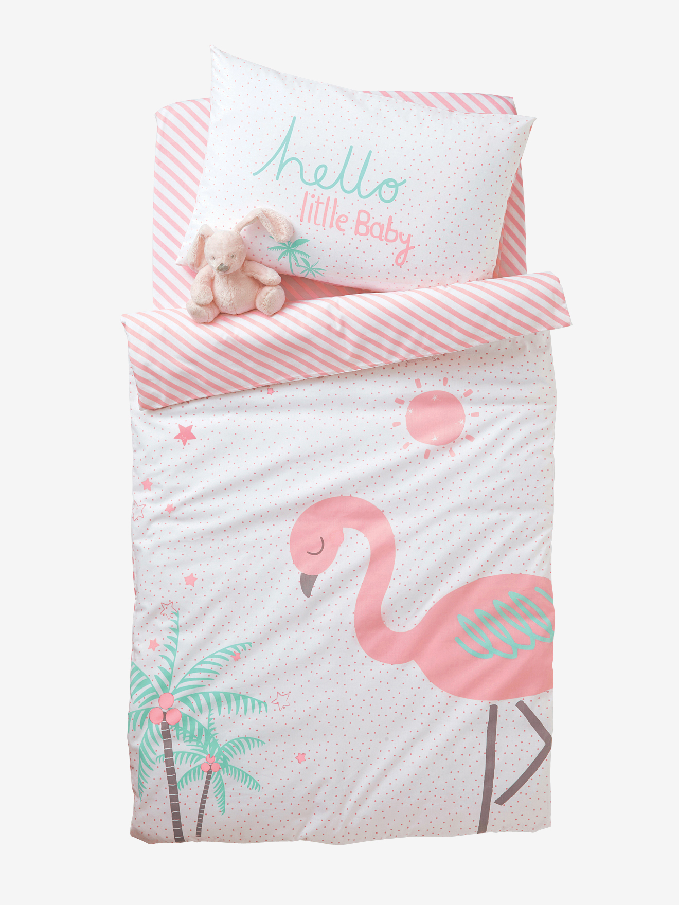 Summer Sorbet Duvet Cover White Pink Bedding Discover The Outfit