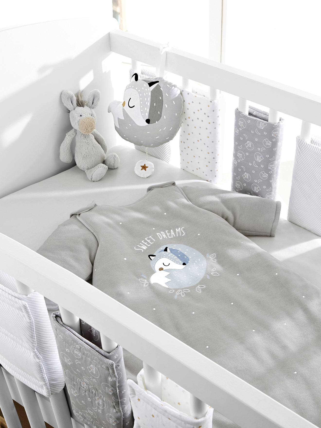 breathable cot bumpers
