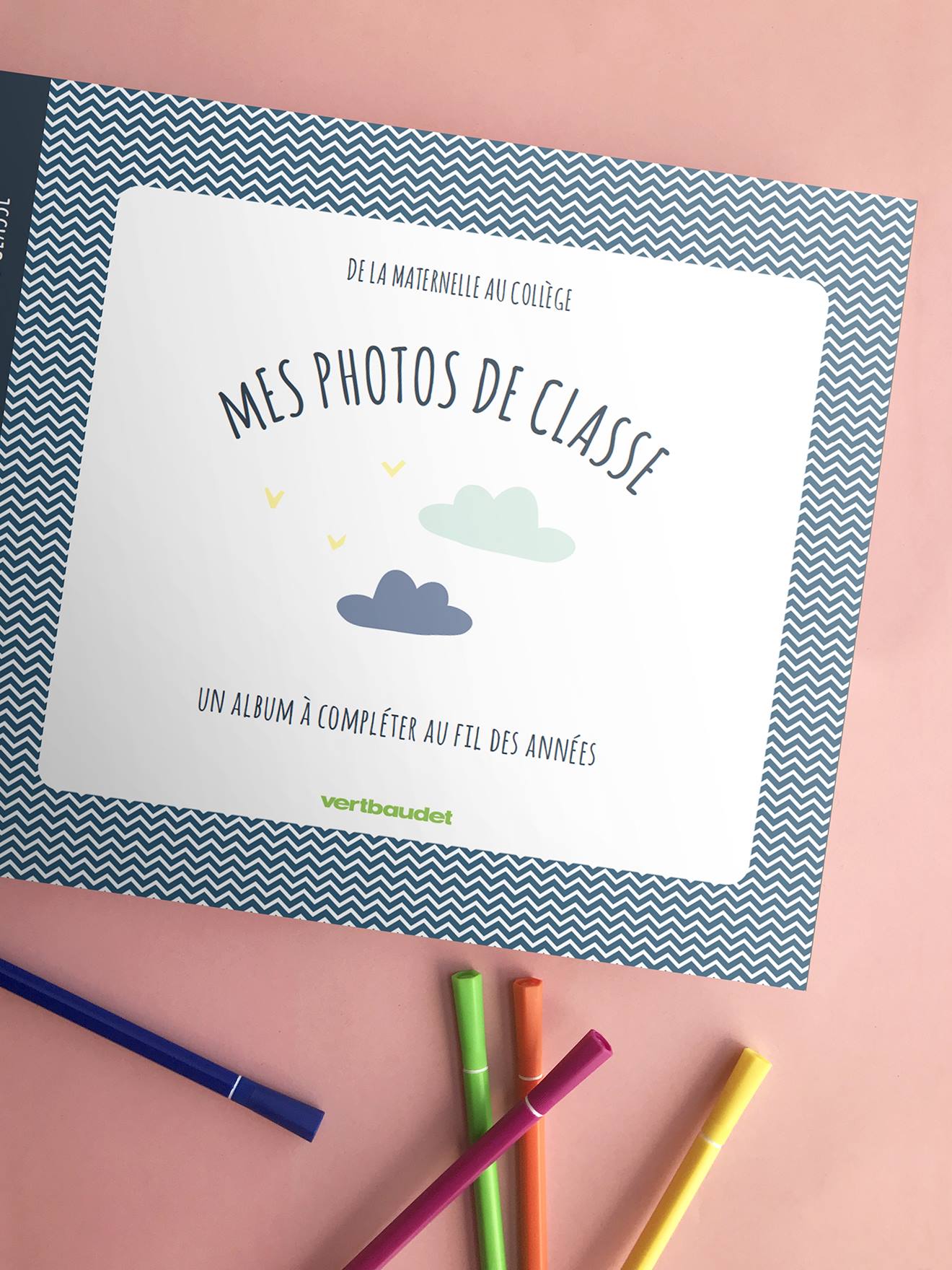 Album photos de classe multicolore - Vertbaudet
