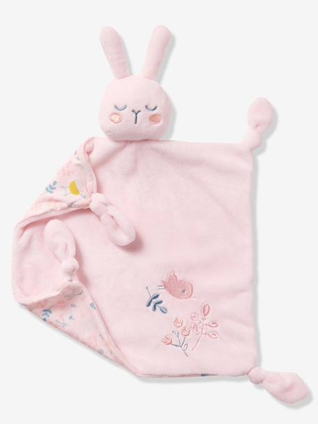 Baby Comforter Rabbit Pink Light Solid With Design Toys