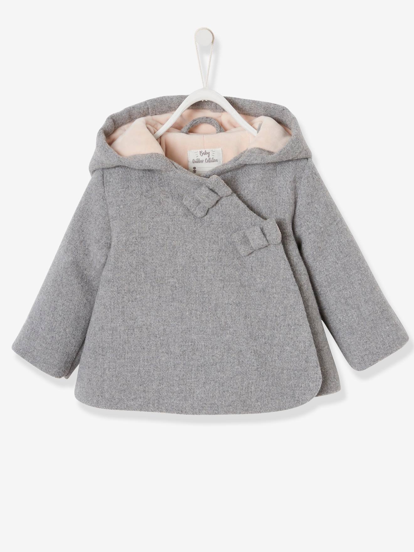 grey baby coat