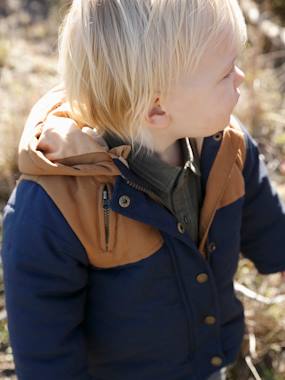 Bébé-Manteau, combipilote, nid d'ange-Parka 3 en 1 bébé garçon avec gilet amovible