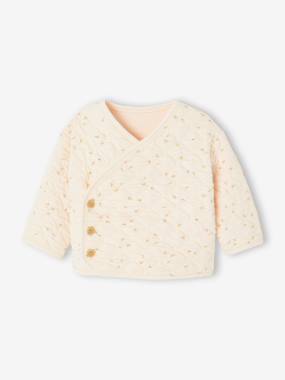 Wrap-Over Cardigan with Front Opening for Newborn Babies  - vertbaudet enfant