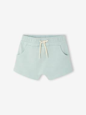 Bermuda Shorts in Fleece for Baby Boys  - vertbaudet enfant