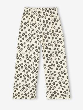 Legging fille en maille côtelé  - vertbaudet enfant