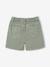 Embroidered girl's short medium blue+rose+sage green - vertbaudet enfant 