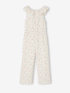 -Floral Jumpsuit for Girls
