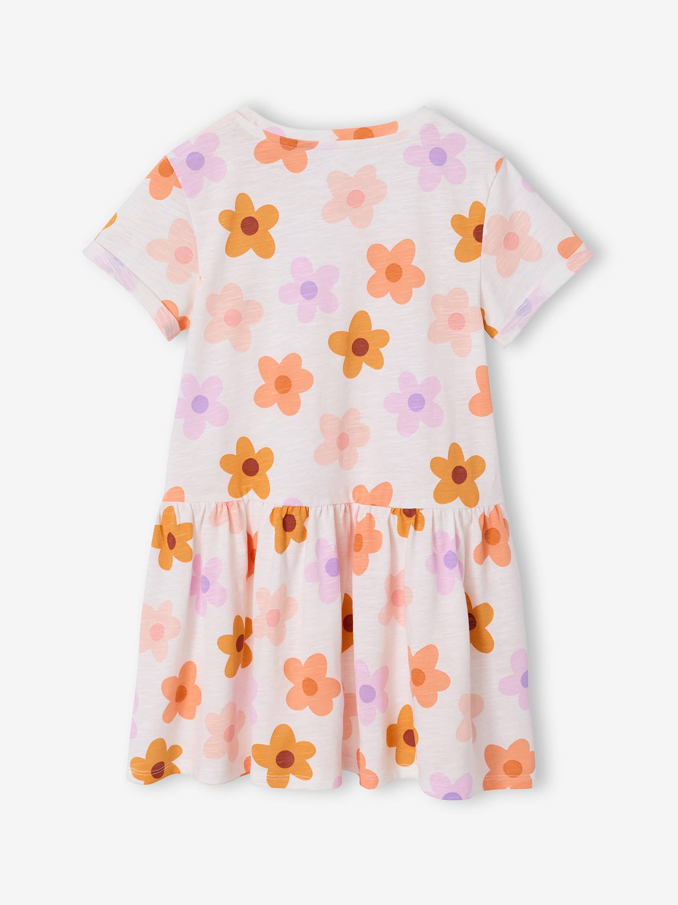 WWricotta Pyjama Été Fille Mince Motif Fraise - Robe Maison Manches Courtes 3-8 Ans