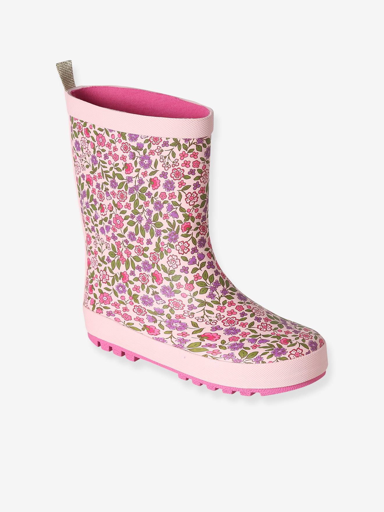 Bottes De Pluie Enfant Vertbaudet - Taille 26, Caoutchouc, Motif Imprimé - Maternelle, Jardin