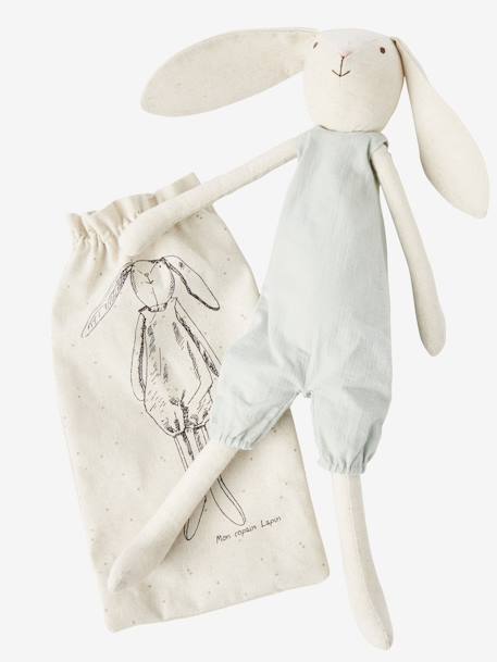 Linen Cuddly Toy My Friend Mr Rabbit Beige Toys