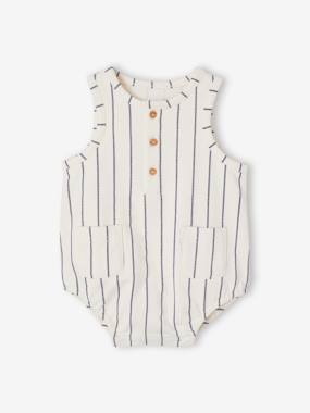 Sleeveless Jumpsuit for Baby Boys  - vertbaudet enfant