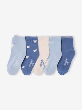 -Lot de 5 paires de chaussettes « ourson » bébé