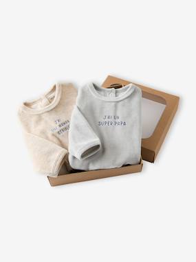 -Set of 2 boys' velvet pyjamas