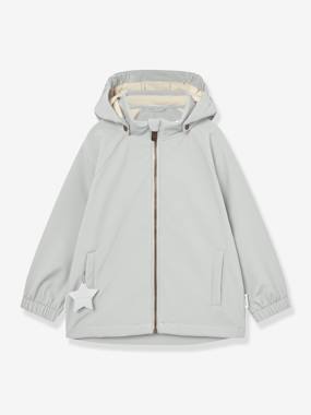 MATADEN MINI A TURE baby windproof and water-repellent hooded softshell jacket  - vertbaudet enfant