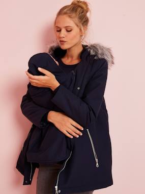 preparing the arrival of baby way mother-to-be-3-in-1 Adaptable Maternity & Post-Maternity Parka