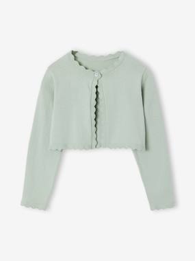 -Bolero with Practical Opening for Girls
