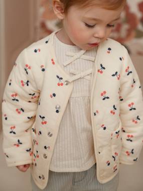 Quilted Cardigan for Girls  - vertbaudet enfant