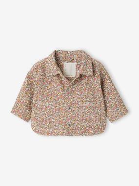 Baby girl's cotton popper jacket  - vertbaudet enfant