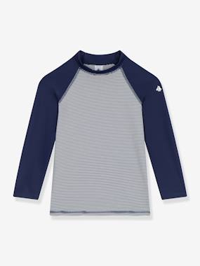Boys' long-sleeved UV protective swimsuit t-shirt  - vertbaudet enfant