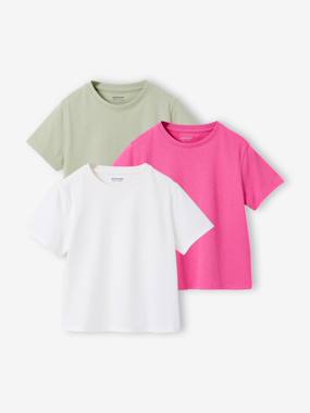 -Lot de 3 tee-shirts fille personnalisable