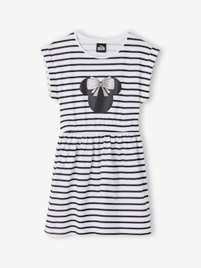blue dress for baby girl Disney Mickey Mouse Minnie Mouse Donald Duck Big Girls French Terry Skater Dress and Scrunchie White 10-12