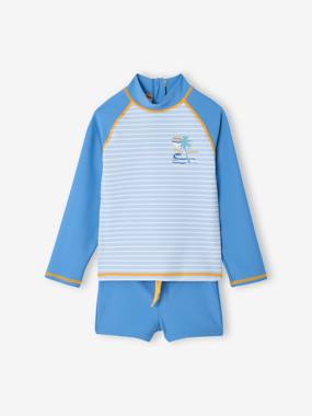 Long-sleeved set with UV protective shorts  - vertbaudet enfant