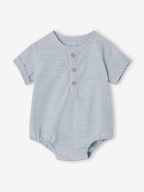 Baby boys' short-sleeved bodysuit  - vertbaudet enfant