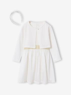 skater dress accessories Set of skater dress, bolero and band for head accessories for Hair sage green