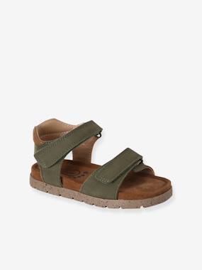 Chaussures-Sandales cuir enfant à scratchs collection maternelle