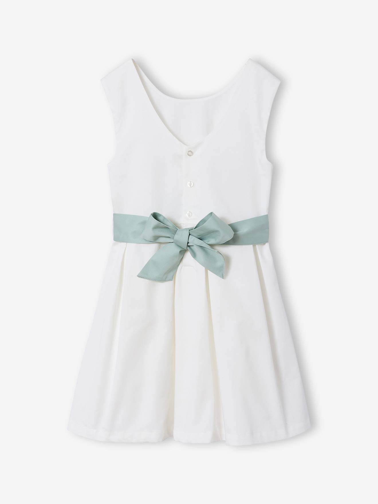 Robe Fille Fleurie Pour Pâques - Rose Et Ivoire - Taille 5 - Neuf Avec étiquettes