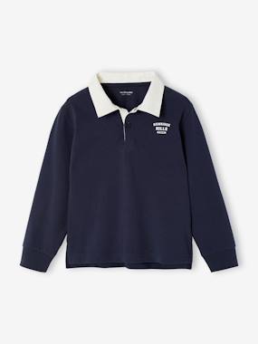 Sweat à Capuche Cyrillus Garçon 16 Ans – Bleu Marine Thème Marin – Très Bon état