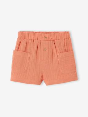 Cotton muslin short for babies  - vertbaudet enfant