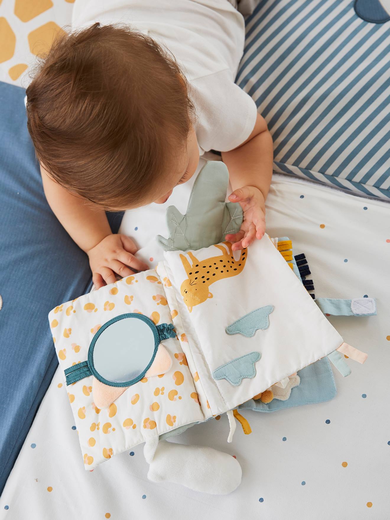 Livre Doudou Zebre Bleu Jouet Livre Doudou Zebre Bleu Jouet