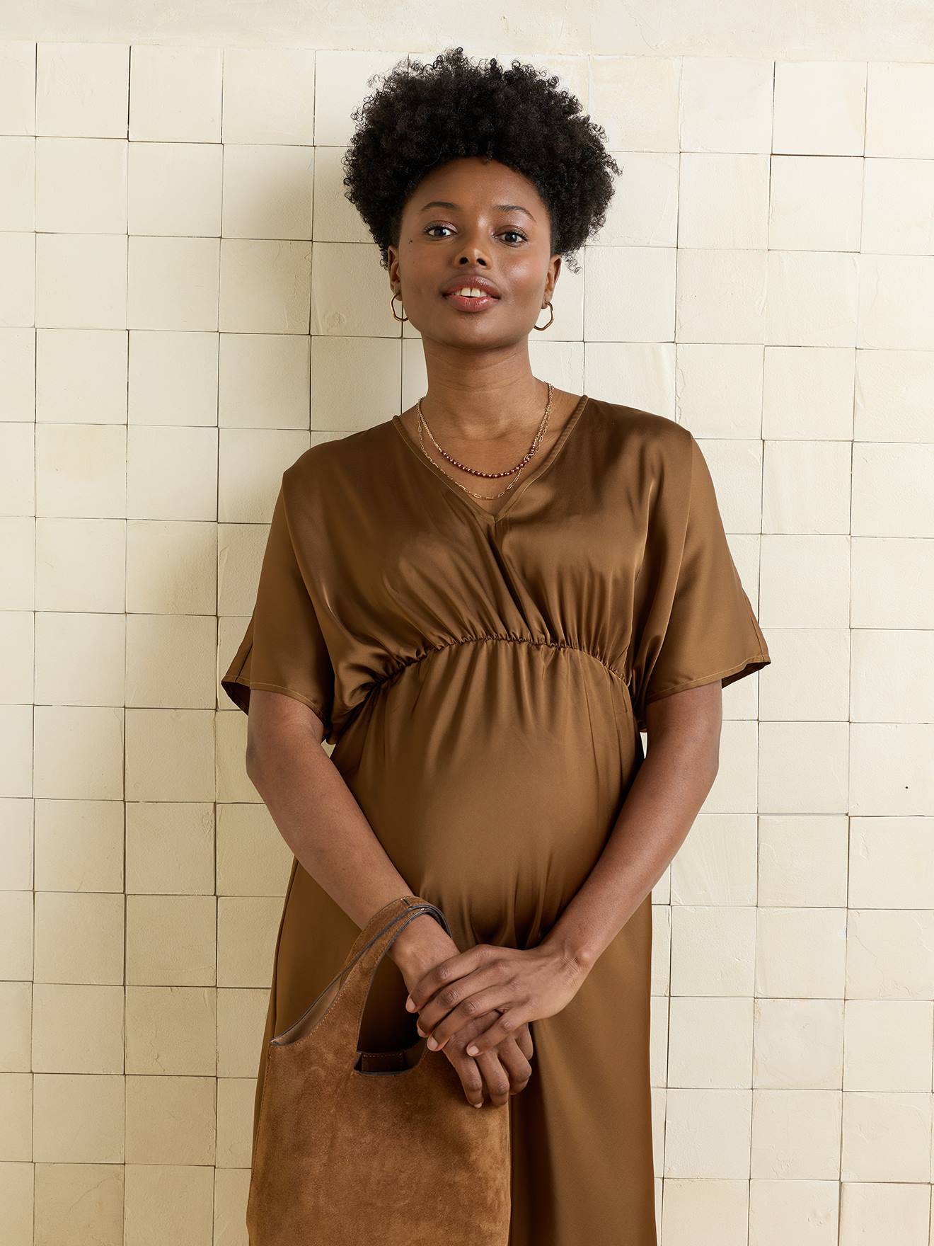 maternity maxi dress with sleeves Buy Seraphine Cream/Black Polka Dot Maternity Maxi Dress from Next USA
