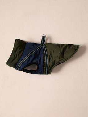-Lightweight jacket with dog zip and harness
