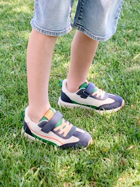Chaussures-Chaussures garçon 23-38-Baskets, tennis-Baskets enfant garçon synthétique à scratchs