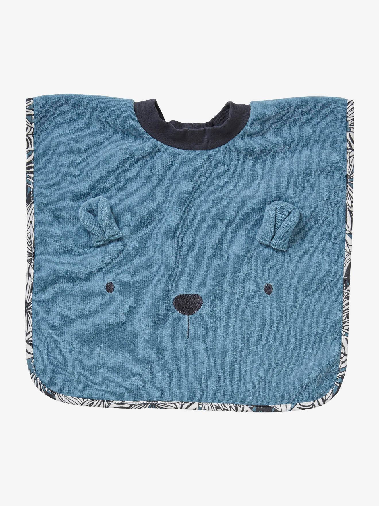 Large Bib Dark Blue Nursery